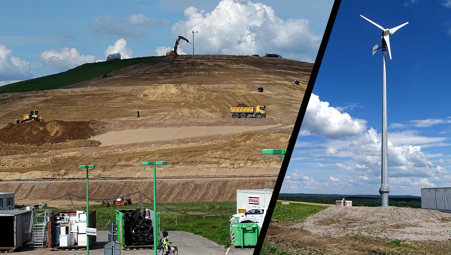 BFtec GmbH from Nentershausen is now opening up new perspectives for the generation of energy and the use of landfill sites thanks to the diverse uses of its STEELROOTS®.